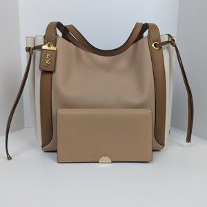 Coach Harmony Hobo in Colorblock